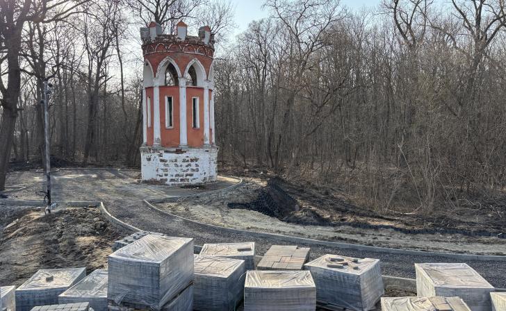 Во Льгове реставрацию башни Шамиля планируют завершить в этом году Во Льгове реставрацию башни Шамиля планируют завершить в этом году