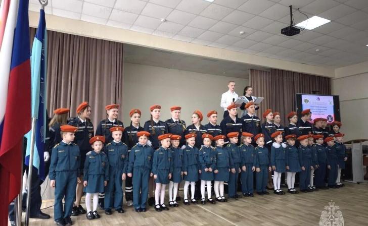 В Курске детсадовцев приняли в кадеты