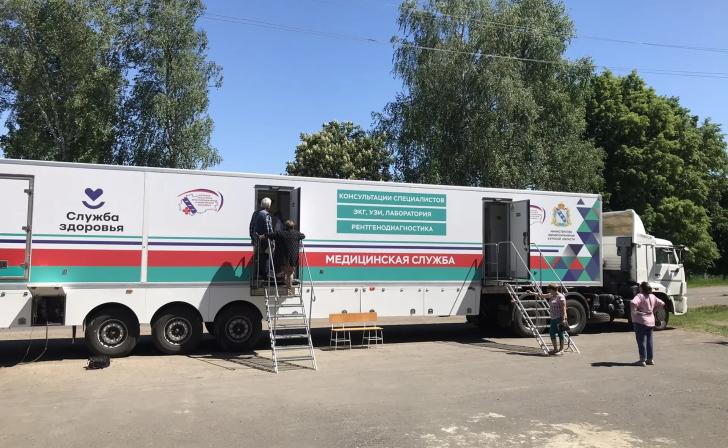 Врачи Курской областной больницы приедут в Дмитриевский район на «Поезде здоровья»