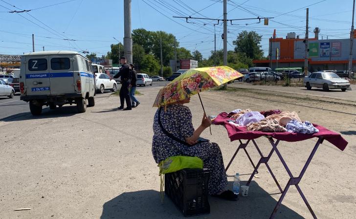 В Курске на уличных торговцев составили 10 протоколов