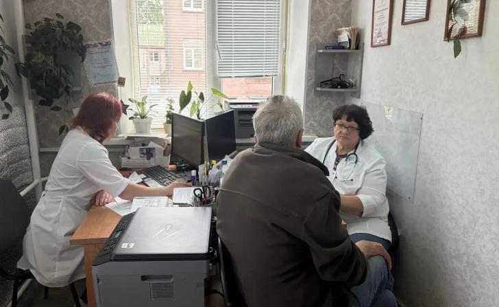 Кардиопатруль Курской облбольницы на приёме в Пристенском районе осмотрели 83 человека