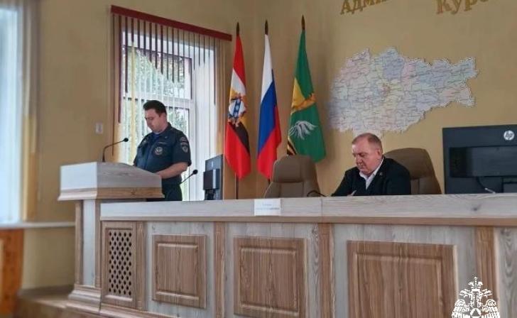 Избирательные участки в Курской области проверяют на пожарную безопасность