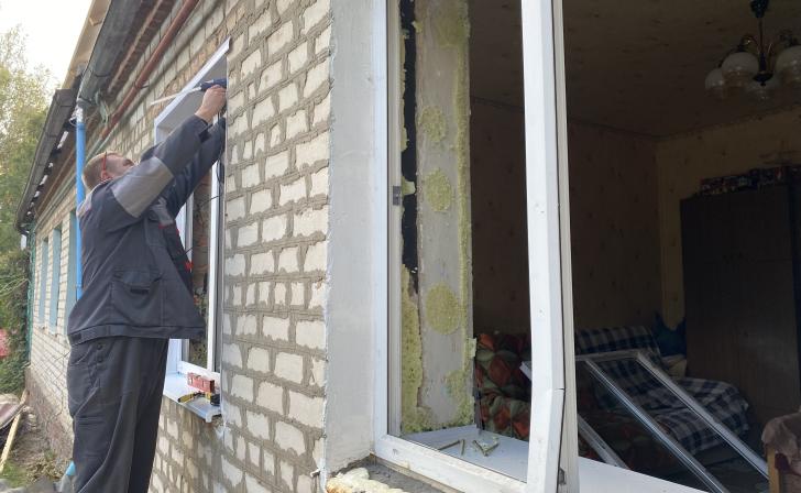 В курском приграничье волонтеры восстановили 184 дома