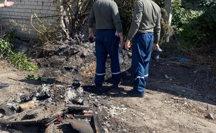 Во Льгове из-за подожженного дивана едва не произошло отключение электричества