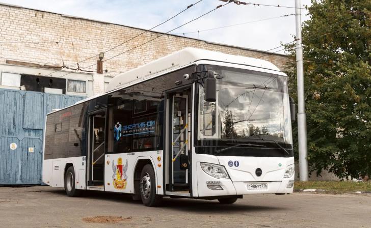 Новый автобус «Лотос» тестируют в Курске