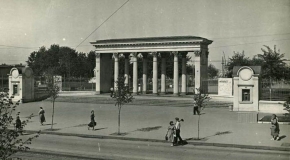 Стадион «Динамо» находился на ул. Ленина выше ул. Золотой