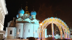 Спасский собор на территории Казанского кремля