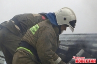 В Курской области случились два крупных пожара