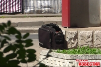 Реакция курян на подозрительный предмет. Съемка скрытой камерой.