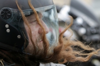 В областном центре прошел зимний мотопробег «ХОРС»