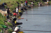 Прошел традиционный чемпионат по рыбной ловле среди полицейских