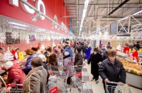 Курск. В районе проспекта Дериглазова открылся гипермаркет «Европа»