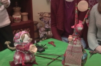Какие куклы украшали масленичный стол?