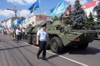 В Курске десантникам не дали искупаться в фонтанах