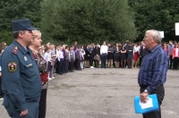 Курские спасатели эвакуировали школу