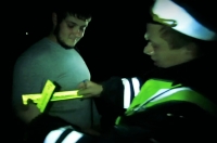 Курские госавтоинспекторы проверили, видны ли пешеходы в темноте