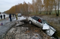 Курская область. В ДТП в Горшеченском районе пострадали пять человек