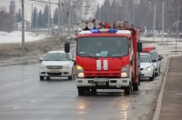 Курские огнеборцы и сотрудники ГИБДД провели авторейд