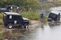 Курские полицейские соревновались в гонках по бездорожью