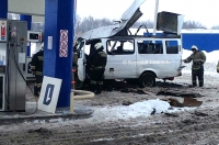 В Курске у «ГАЗели» рванул газовый баллон