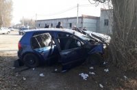 Курская область. В Октябрьском районе водитель врезался в дерево и погиб