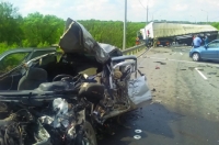 В страшном ДТП погибли двое взрослых и ребёнок (ВИДЕО)