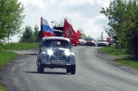 В Касторенском районе в честь Дня Победы прошёл пятый автопробег Памяти