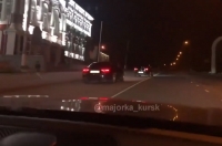 В полиции прокомментировали видео с курскими автогонщиками