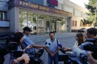 Курск. Журналистов не пустили в «Экотекс К» (ВИДЕО)