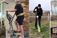 Известные куряне устроили флешмоб в самоизоляции