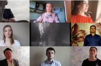 Курск. Артисты драмтеатра выпустили видеоролик с песней «Журавли»