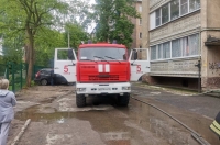 Во время пожара в квартире на Республиканской погиб 57-летний курянин