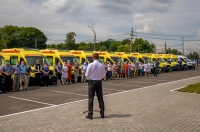 Курская станция скорой медицинской помощи получила 10 новых автомобилей