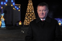 Курский губернатор поздравил с Новым годом и Рождеством