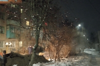 В центре Курска планируют починить  теплосети к 8 вечера