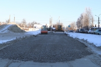 В Курске продолжается реконструкция дороги по ул. Бойцов 9-й Дивизии