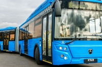 Московские автобусы и троллейбусы готовятся к отправке в Курск