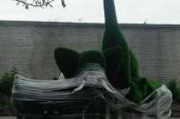 В Курске на топиарных зверей для парка Дзержинского потрачено более 1 млн.рублей