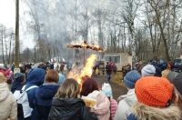 В Курске 28 ноября сожгли чучело коронавируса