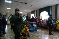 В Курской области сегодня похоронили погибшего в спецоперации военнослужащего Сергея Омельченко