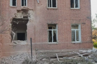 Губернатор Курской области опубликовал фотографии последствий обстрела в Тёткино