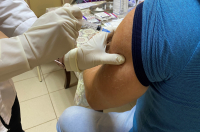 В Курской области ежесуточно ревакцинировались 1500 человек