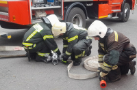 В Курске на Парковой горела квартира