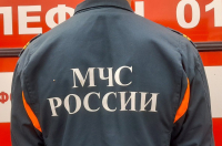 В Курчатовском районе сгорела пристройка в кирпичном доме