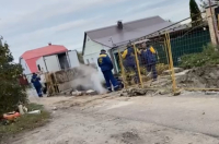 Куряне жалуются, что на 3-й Фатежской 2 месяца ведутся работы Квадры