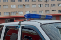 В Октябрьском районе Курской области сгорел кирпичный дом