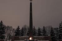 В Курске 23 февраля возложили цветы на мемориале «Памяти павших в Великой Отечественной войне»