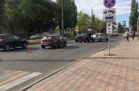 В Курске на 50 лет Октября столкнулись 3 автомобиля