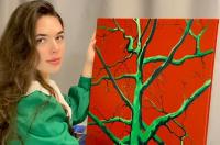 Художница из Курска пишет картины по историям жизни людей