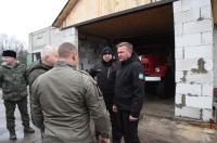 Губернатор Курской области осмотрел объекты, пострадавшие от обстрелов